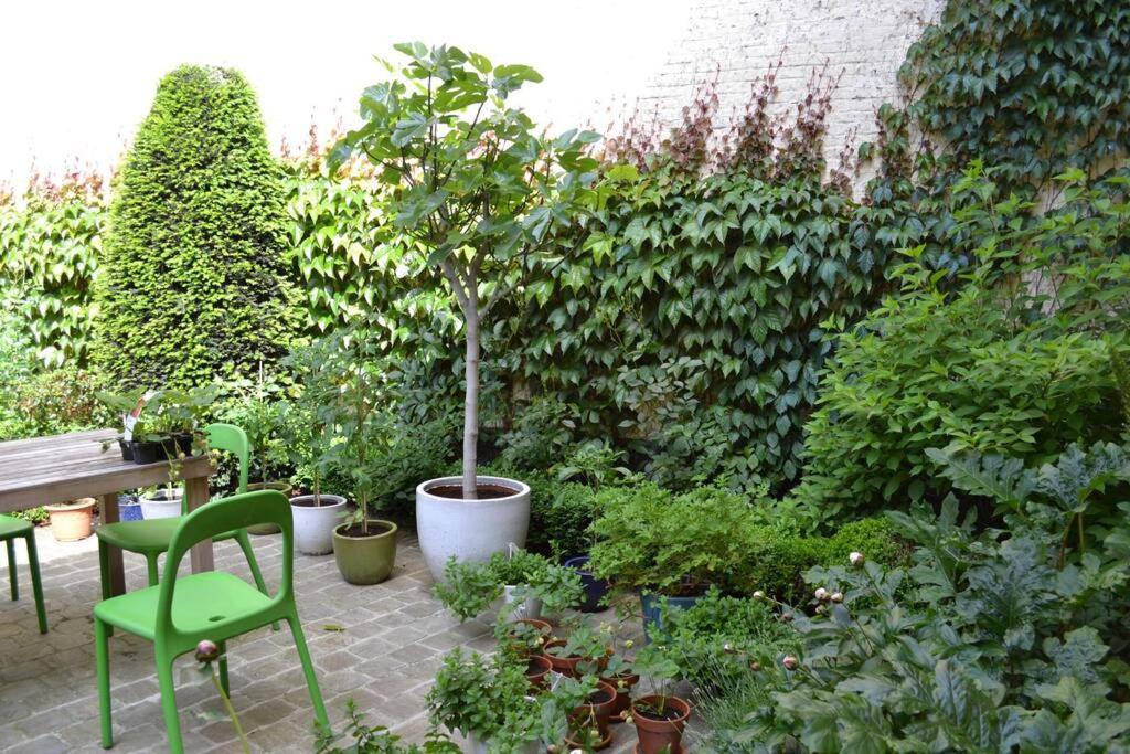 Вилла Carriage House In Quiet Ecological Garden Антверпен Экстерьер фото