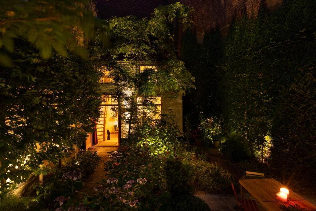 Вилла Carriage House In Quiet Ecological Garden Антверпен Экстерьер фото